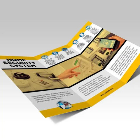 Tri-Fold Brochures (Trípticos) 11"x8.5"