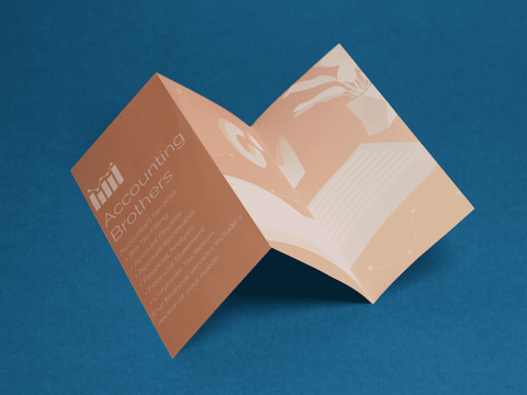Z- Fold Brochures.