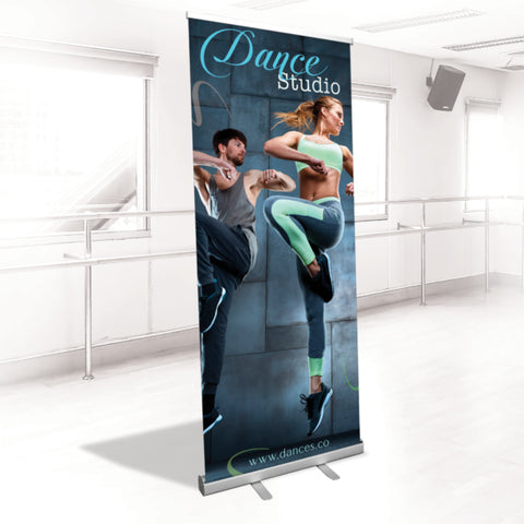 Roll Up 33" x 79" - Estandar Retractable Banner Stands