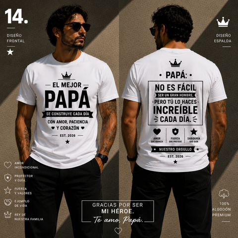 T-Shirt Father's Day - Model 14